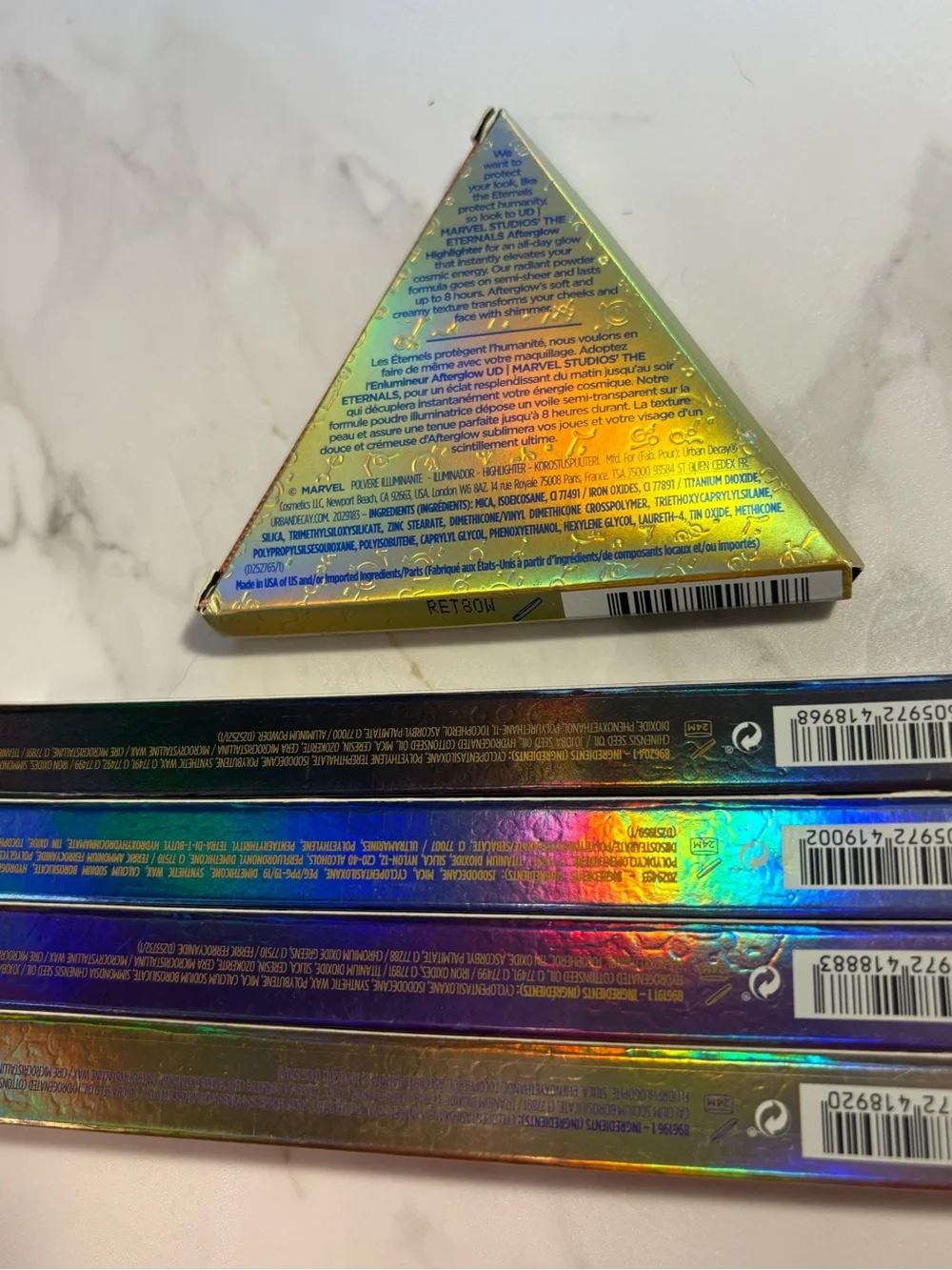 Urban Decay Eternals Holographic Highlighter & Eye Liner Set of 4